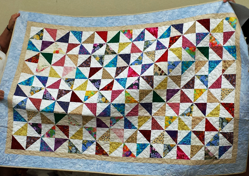 Quilt completed by VQC's Calgary Branch